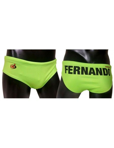 BAÑADOR PERSONALIZADO verde
