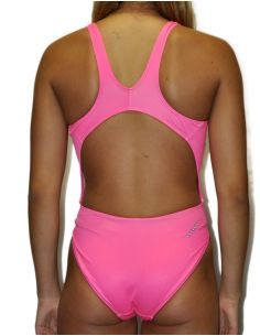 MAILLOT DE BAIN FEMME À LARGES BRETELLES DS ROSE 2
