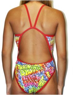 DS POWER WOMAN SWIMSUIT THIN STRAP 2
