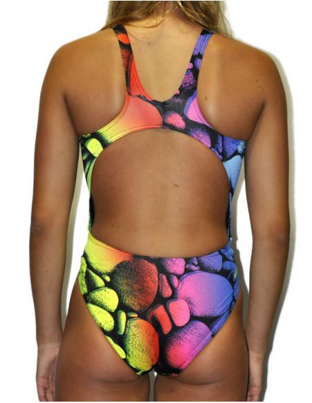DS STONES WIDE STRAP SWIMSUIT