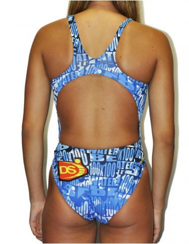 FRAU BADEANZUG SCHWIMMEN TA WATER