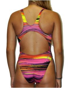 FRAU BADEANZUG SCHWIMMEN TA AMANECER 2