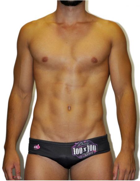 MEN'S WATERPOLO DS SWIMSUIT 100x100, Double-layered & excellent chlorine resistance.