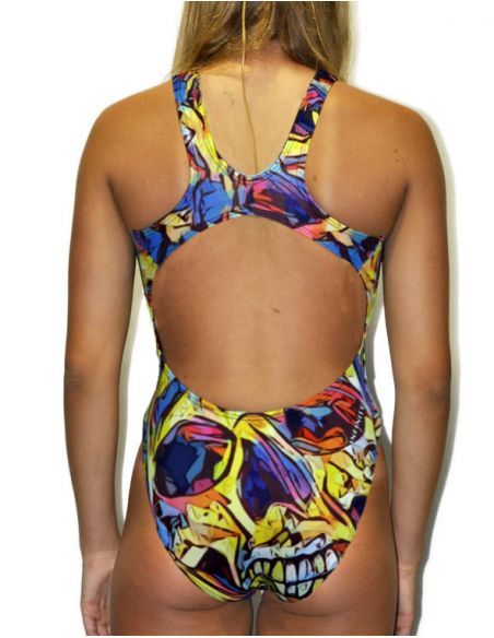 BAÑADOR NATACIÓN CHICA TIRA ANCHA DS RƎVO⅃UTION