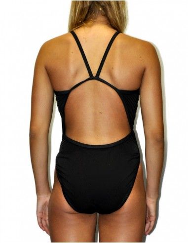 DS BLACK WOMAN SWIMSUIT THIN STRAP - LINED