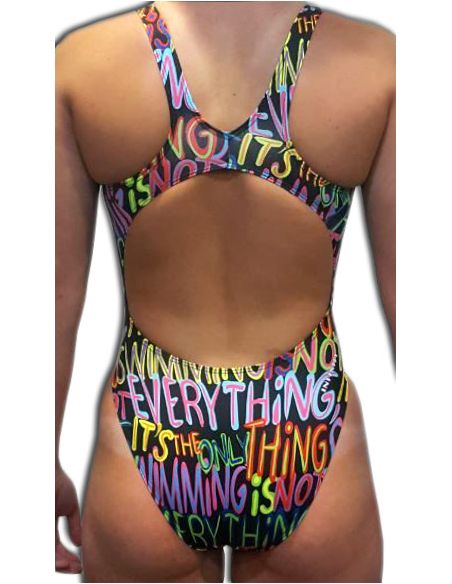 FRAU BADEANZUG SCHWIMMEN TA THING