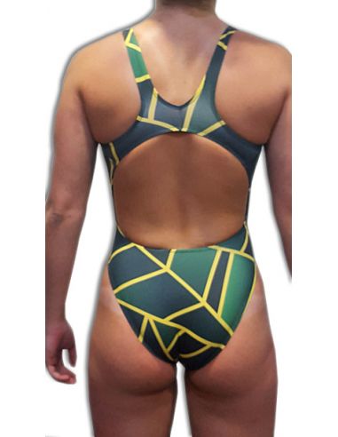 FRAU BADEANZUG SCHWIMMEN TA GEO