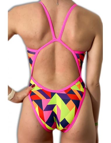 DS PYRAMID THIN STRAP SWIMSUIT