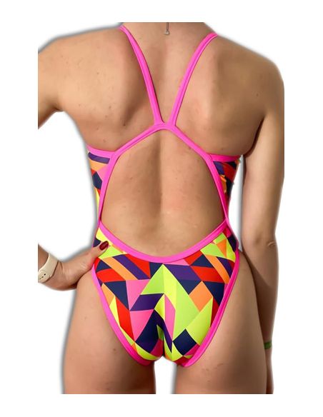 DS PYRAMID THIN STRAP SWIMSUIT