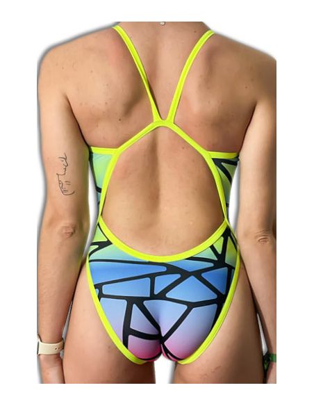 FRAU BADEANZUG SCHWIMMEN TF DS ARTIC