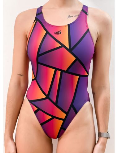 DS BOHEMIAN WIDE STRAP SWIMSUIT