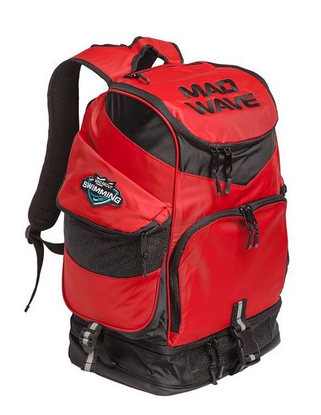 The MAD TEAM backpack is a perfect choice for serious swimmers with its huge storage capacity and outstanding athletic design!