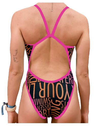 FRAU BADEANZUG SCHWIMMEN TF BROKEN