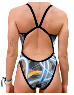 FRAU BADEANZUG SCHWIMMEN TF TRIBAL 2