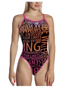 FRAU BADEANZUG SCHWIMMEN TF BROKEN