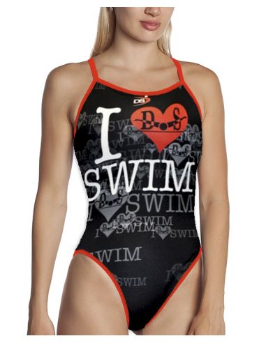 DS I LOVE SWIM WOMAN SWIMSUIT THIN STRAP