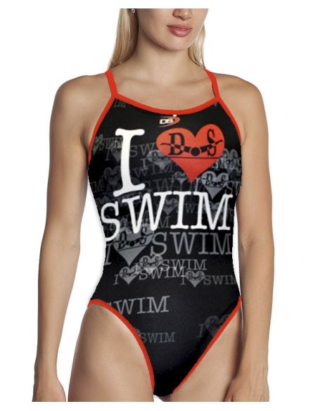 DS I LOVE SWIM WOMAN SWIMSUIT THIN STRAP