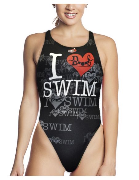 DS I LOVE SWIM WOMAN SWIMSUIT WIDE STRAP