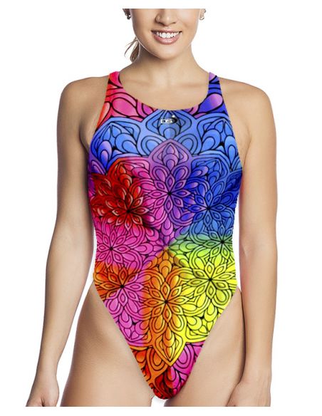 DS INDIA WOMAN SWIMSUIT WIDE STRAP