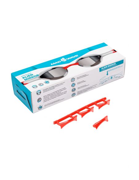 Razor mirror swimming goggles