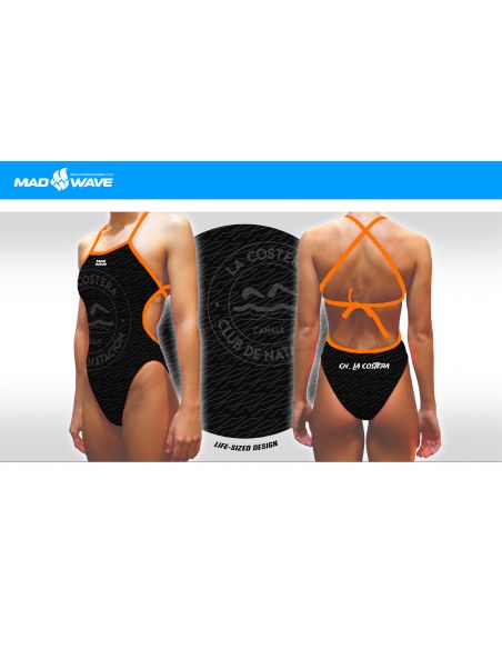 MAD WAVE GIRL'S XTREM SWIMSUIT - CLUB