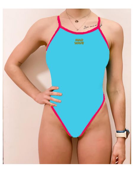 DS COLOR WOMAN THIN STRAP SWIMSUIT