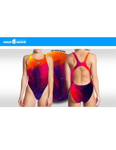 Bañador tira ancha AGORA natación MAD WAVE