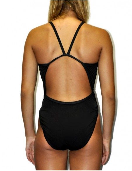DS BLACK WOMAN SWIMSUIT THIN STRAP - LINED