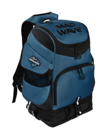The MAD TEAM backpack is a perfect choice for serious swimmers with its huge storage capacity and outstanding athletic design!