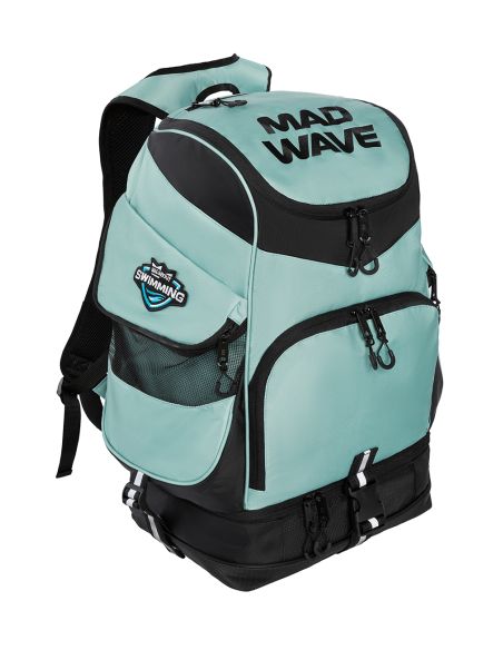 The MAD TEAM backpack is a perfect choice for serious swimmers with its huge storage capacity and outstanding athletic design!