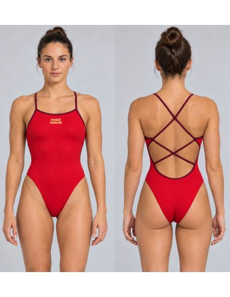 DOUBLE XTREM WOMAN SWIMSUIT THIN STRAP