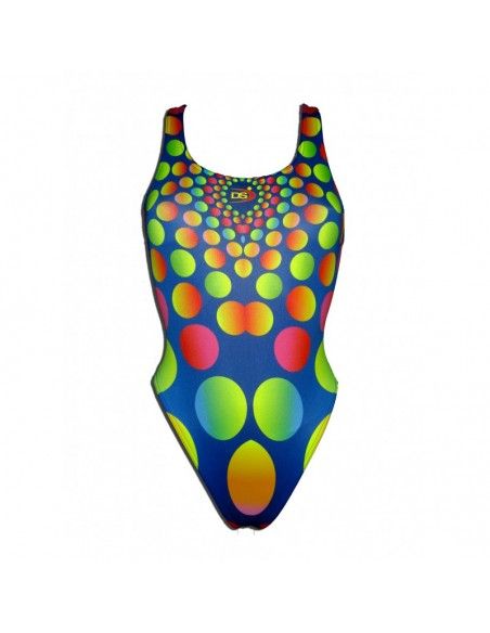 Woman Swimsuit DS RODONES- Excellent chlorine resistance, wide strap.